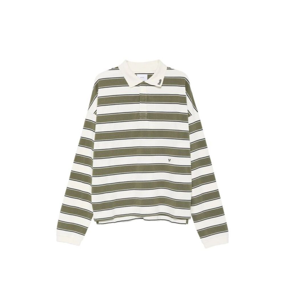 Rhude Green Polo Shirts Men